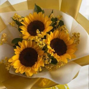 Ramillete de girasoles